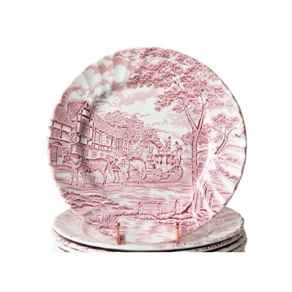 Vintage Royal Wessex Stage Coach
Serving Dinner Plate Made In England/ New - Picture 3 of 6